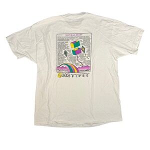 Vintage 90s Anti Drug Natural Highs Choices FIPSE Single Stitch White XL